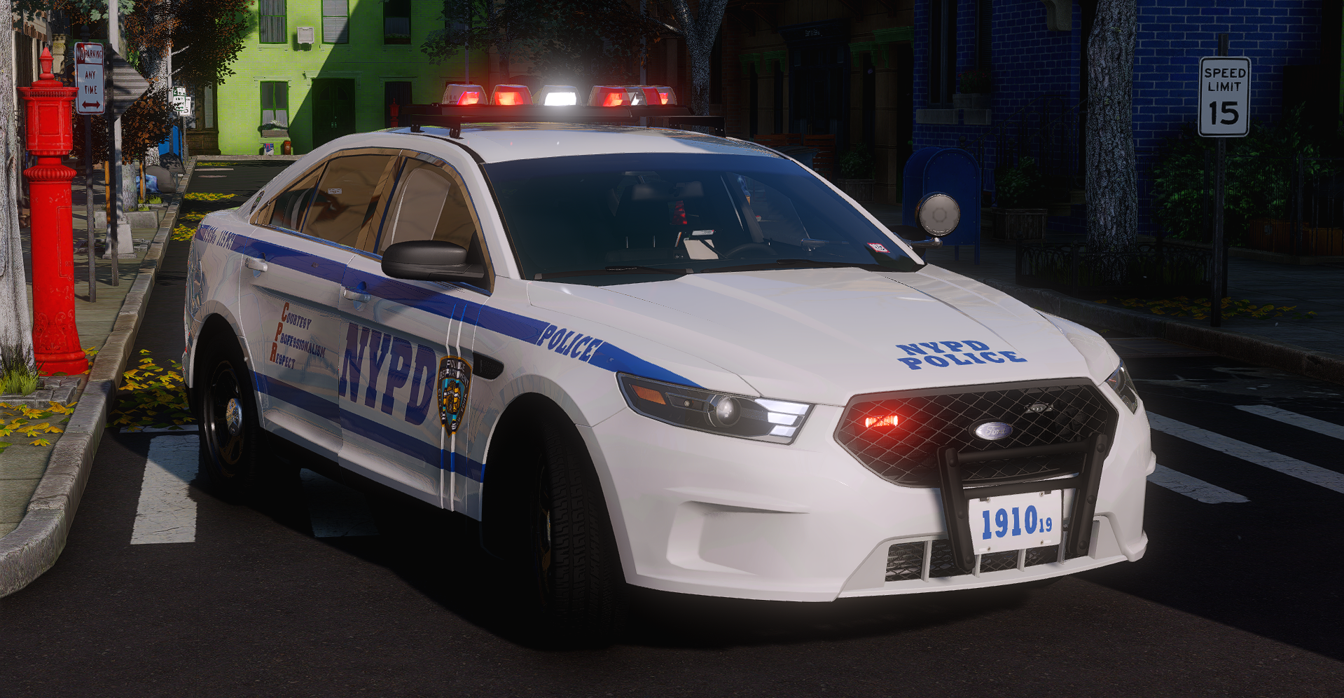 NYPD 2019 Ford Taurus FPIS [RM25] product banner