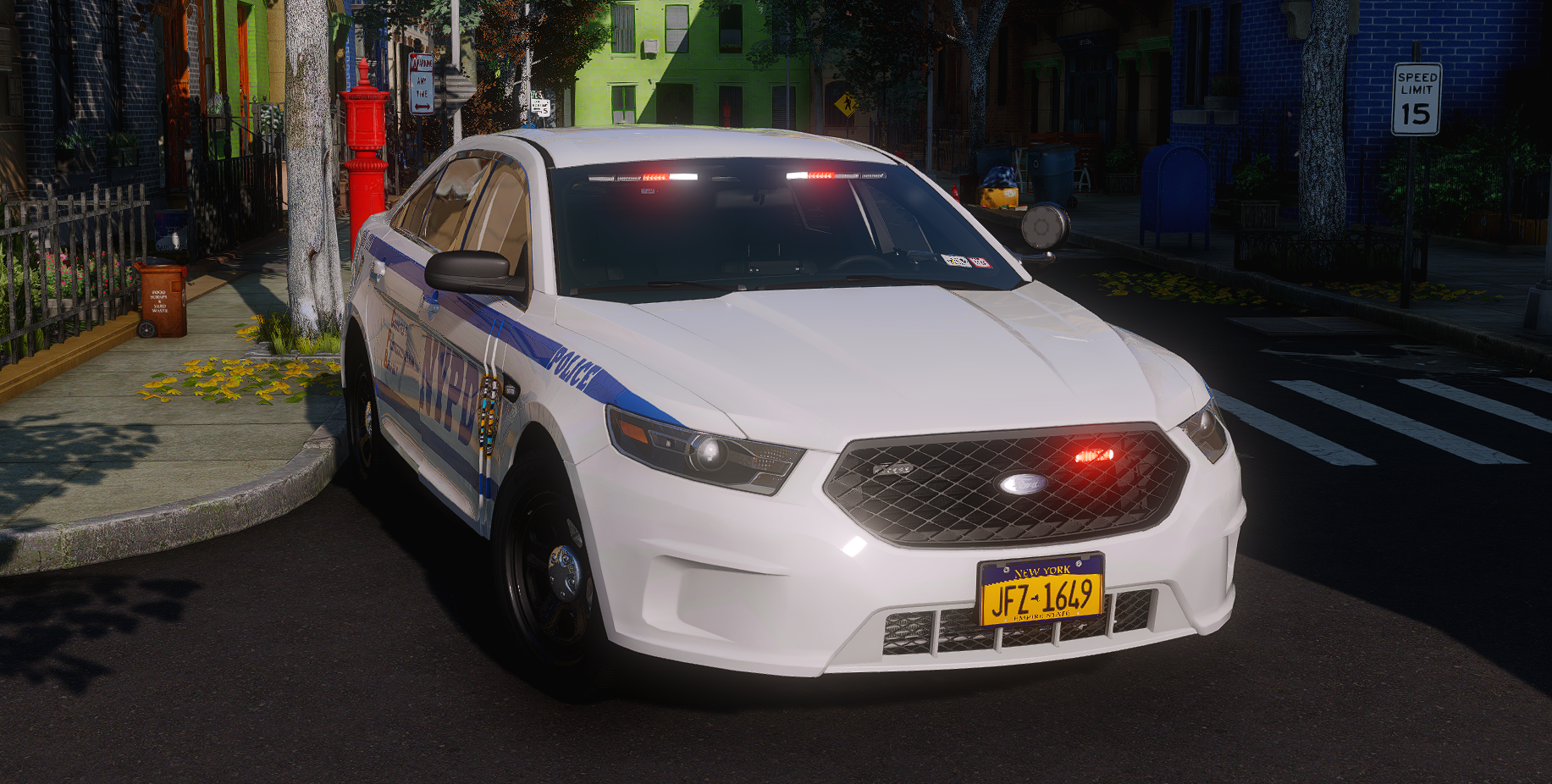 NYPD Summons Auto 2019 Ford Taurus FPIS [EX25] product banner