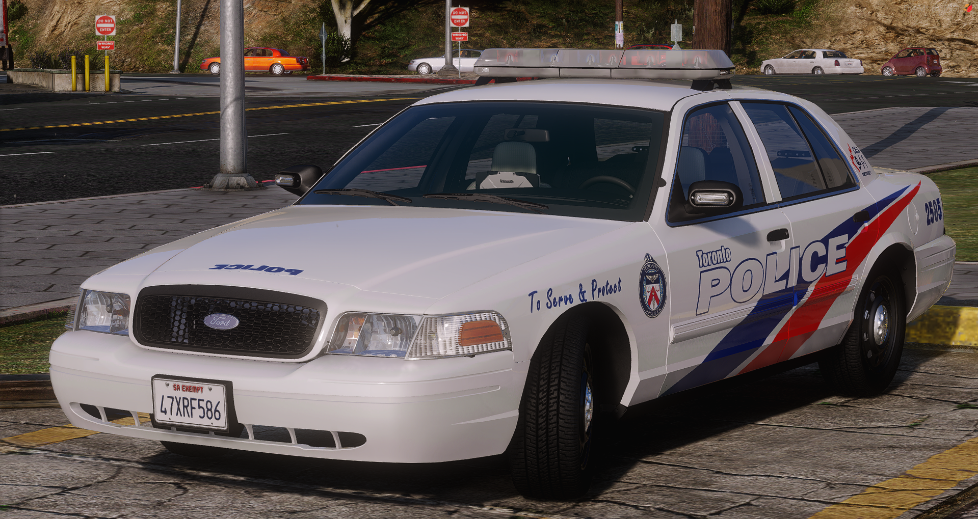 Toronto Police Service CVPI product banner