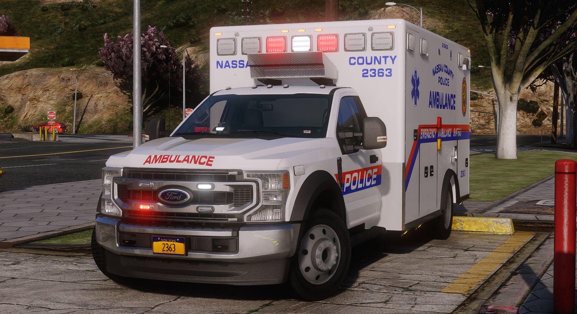Nassau County Police Ambulance product banner