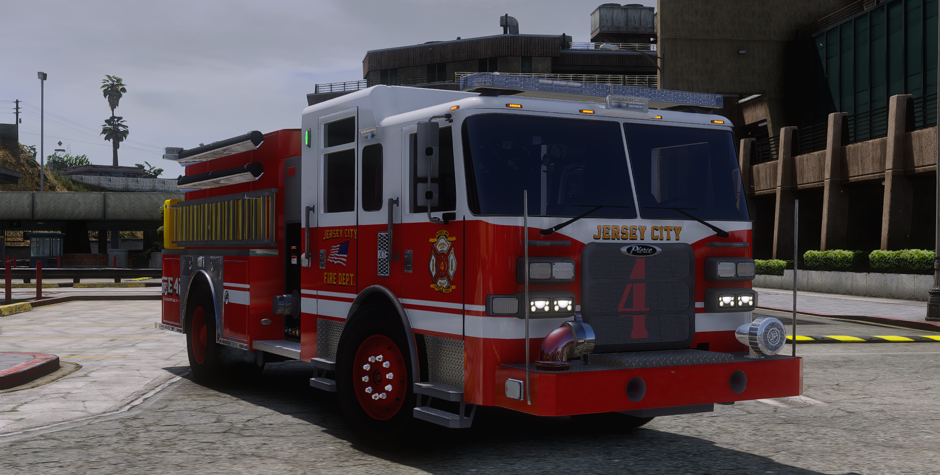 Jersey City Fire Department Engine product banner