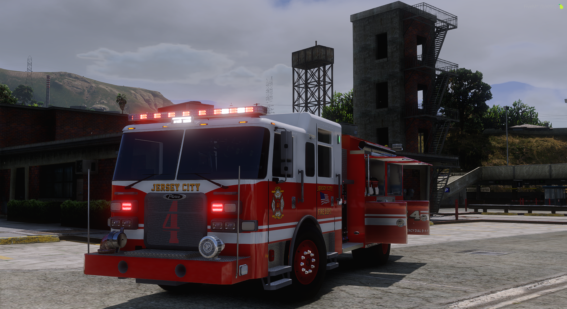 Jersey City Fire Department Engine product banner