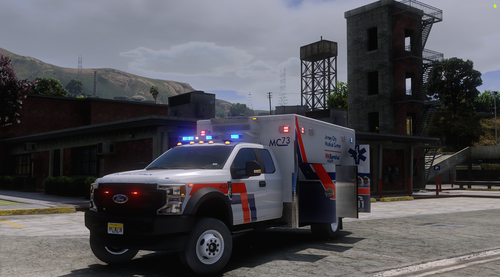 Jersey City Medical Center Ambulance product banner