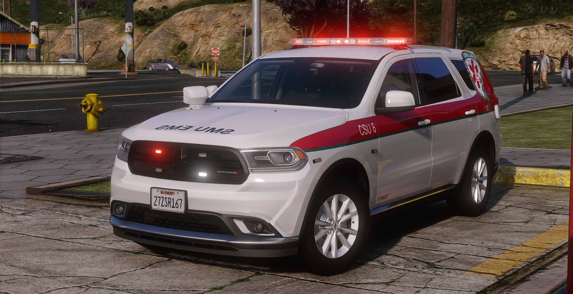 Canada, New Brunswick Ambulance Dodge Durango product banner
